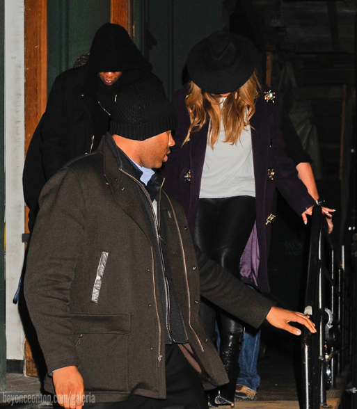 Beyonc&eacute; e Jay Z deixam a festa