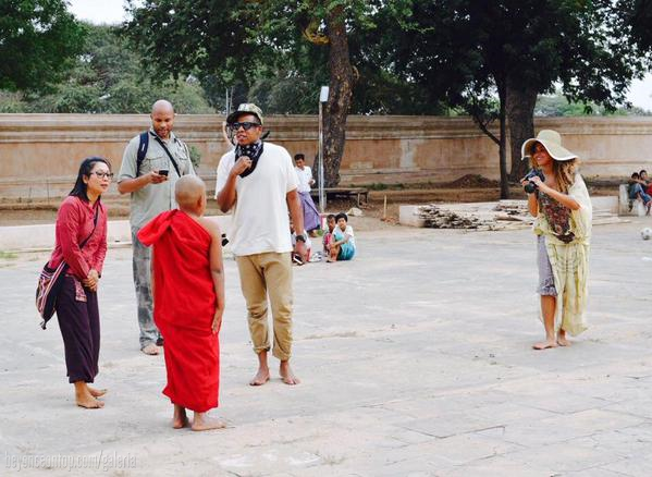 Beyonc&eacute; e Jay Z em Burma