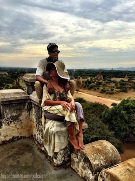 Beyonc&eacute; e Jay Z em Bagan