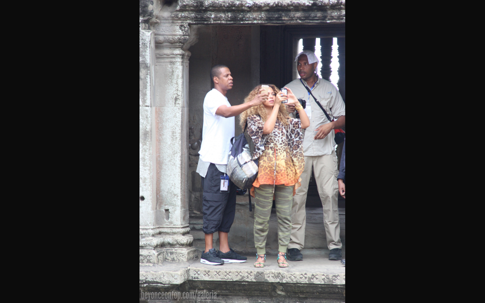 Beyonc&eacute; e Jay Z em Cambodia
