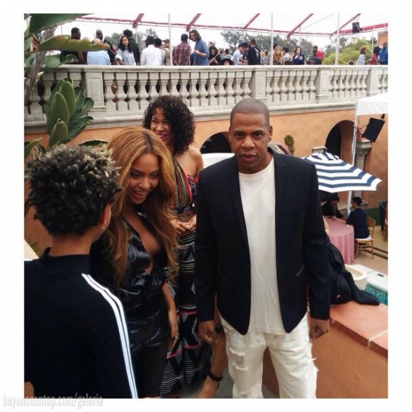 Willow Smith, Beyonc&eacute; e Jay Z