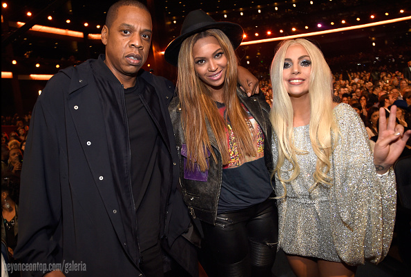Jay Z, Beyonc&eacute; e Lady Gaga