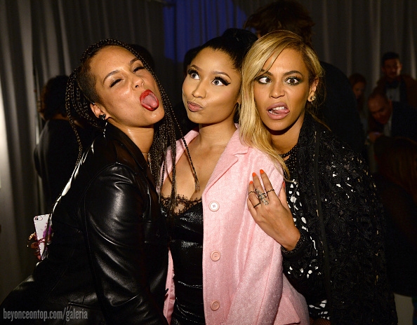 Alicia Keys, Nicki Minaj e Beyonc&eacute;