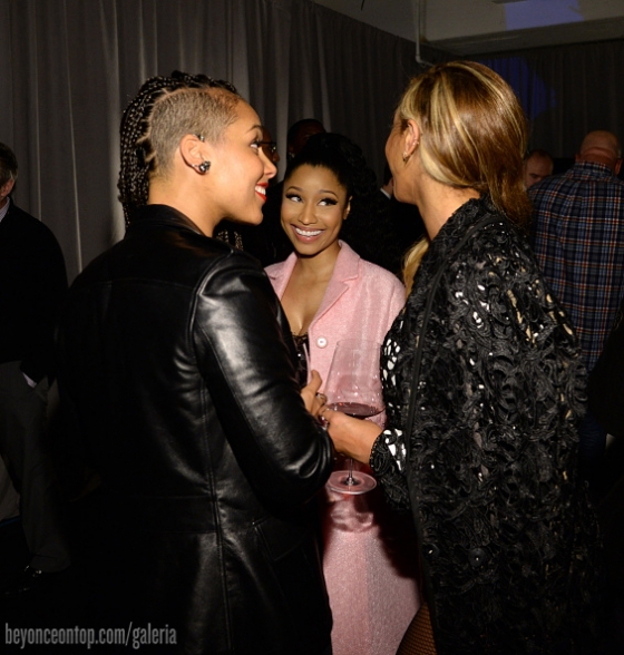 Alicia Keys, Nicki Minaj e Beyonc&eacute;