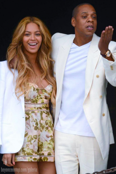 Beyonc&eacute; e Jay Z passaram a semana juntos na It&aacute;lia