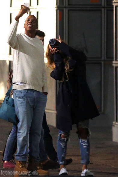 Beyonc&eacute; e Jay Z passaram a semana juntos na It&aacute;lia