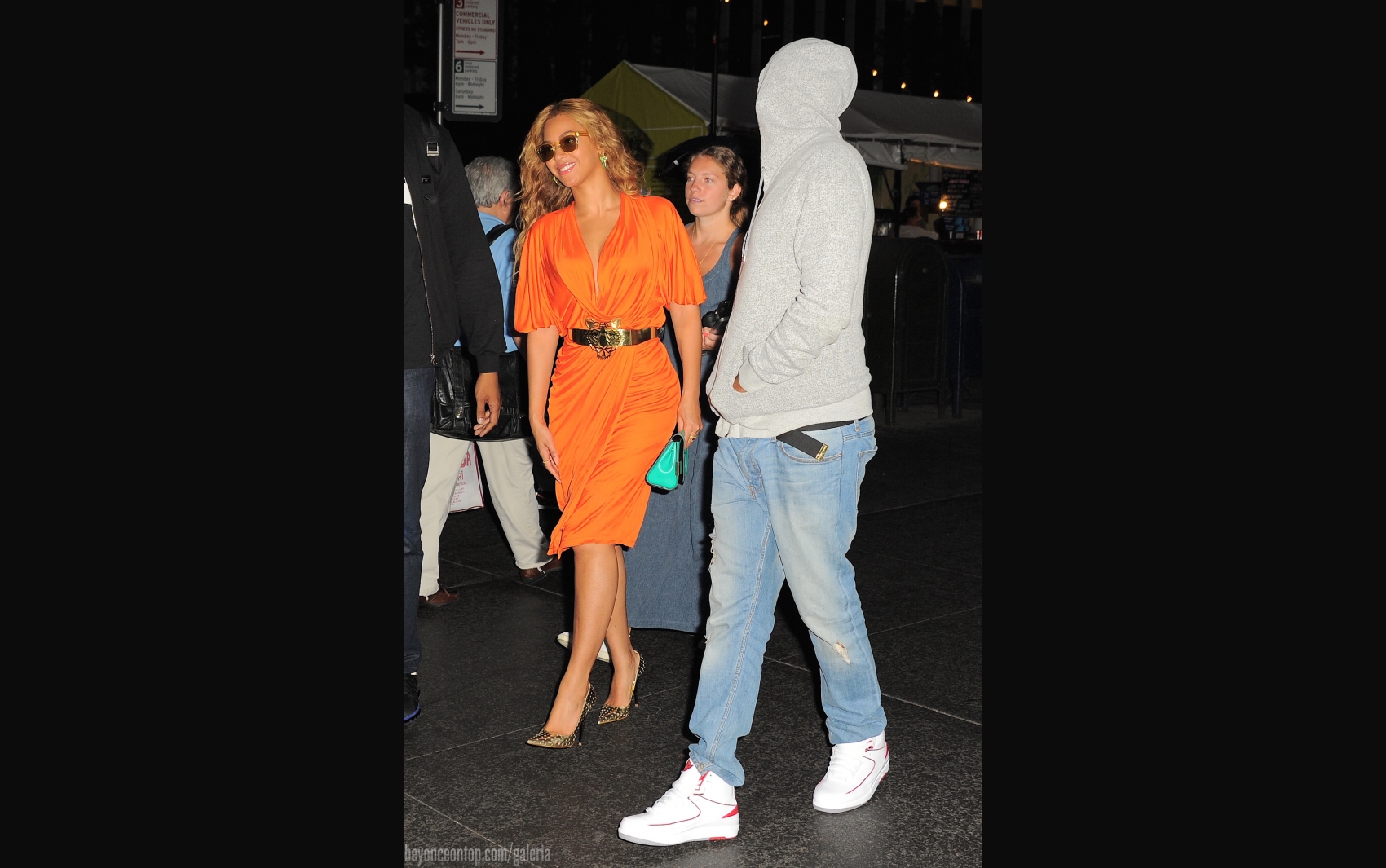 Beyonc&eacute; e Jay Z foram vistos em Nova Iorque ap&oacute;s retornar da It&aacute;lia