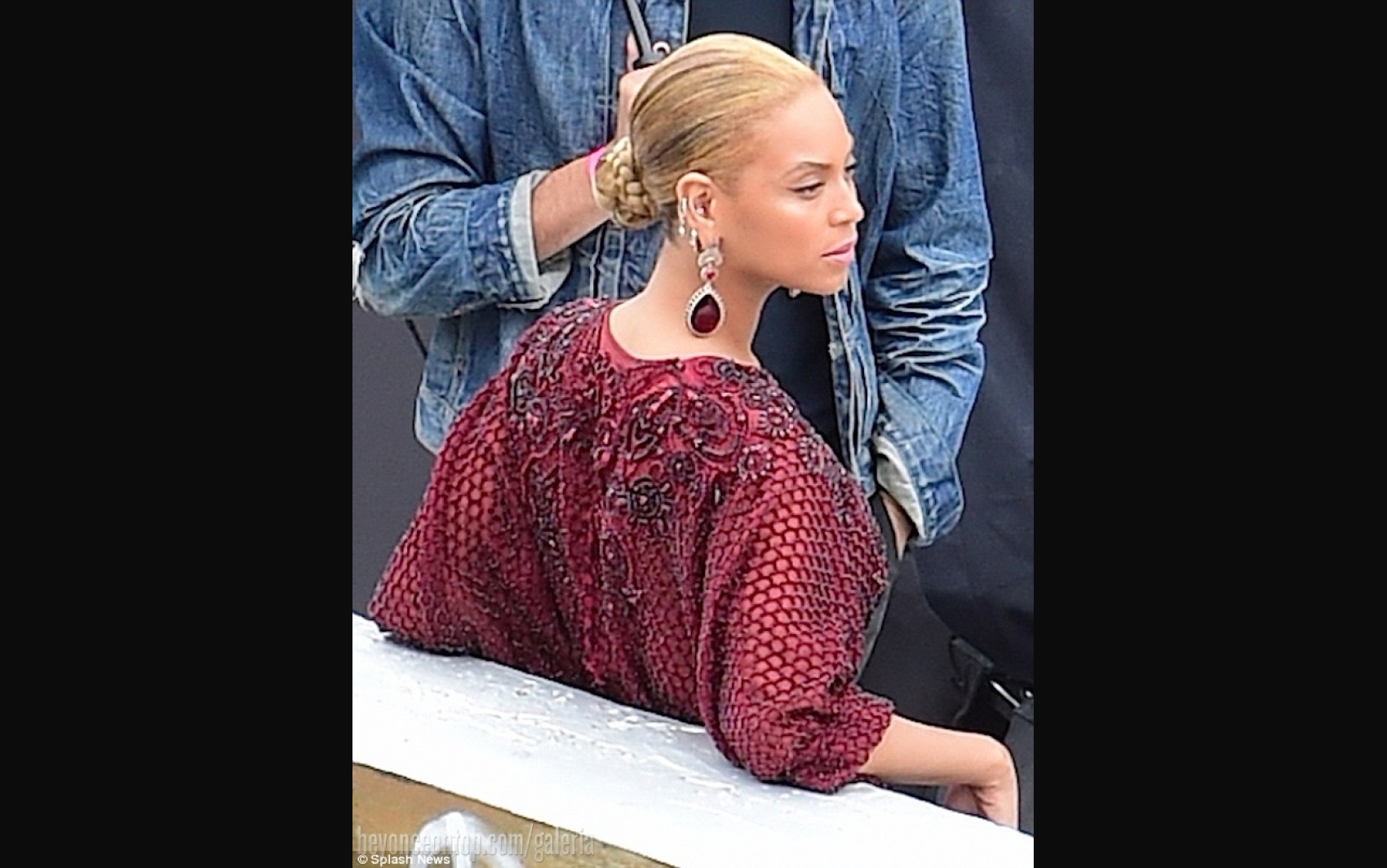 Beyonc&eacute; em sess&atilde;o de fotos para a Givenchy