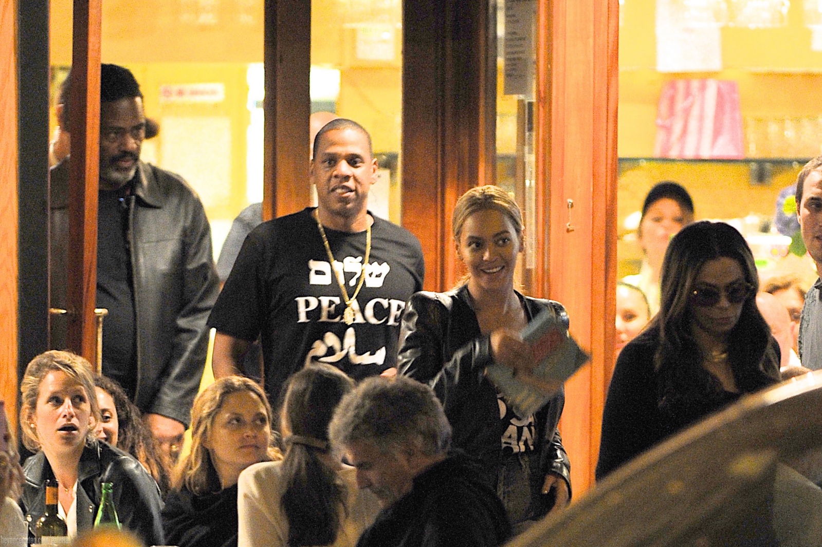 Beyonc&eacute; jantou com a fam&iacute;lia em Nova Iorque