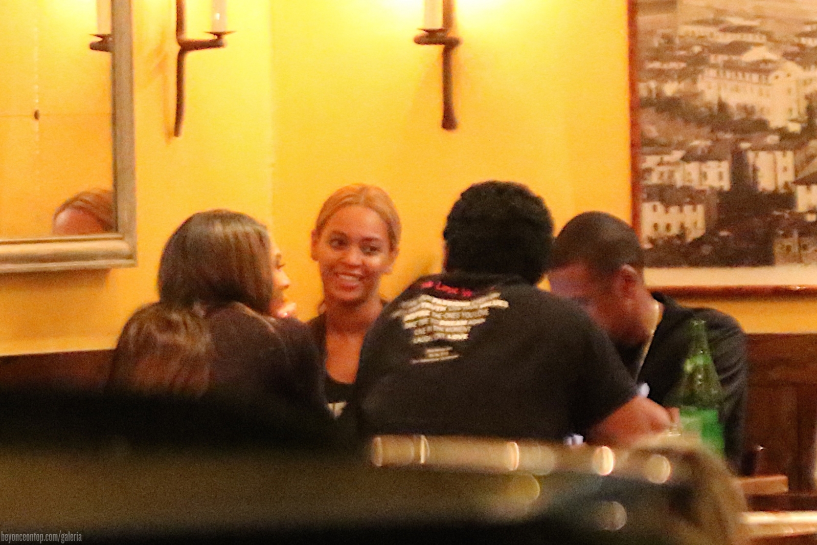 Beyonc&eacute; jantou com a fam&iacute;lia em Nova Iorque