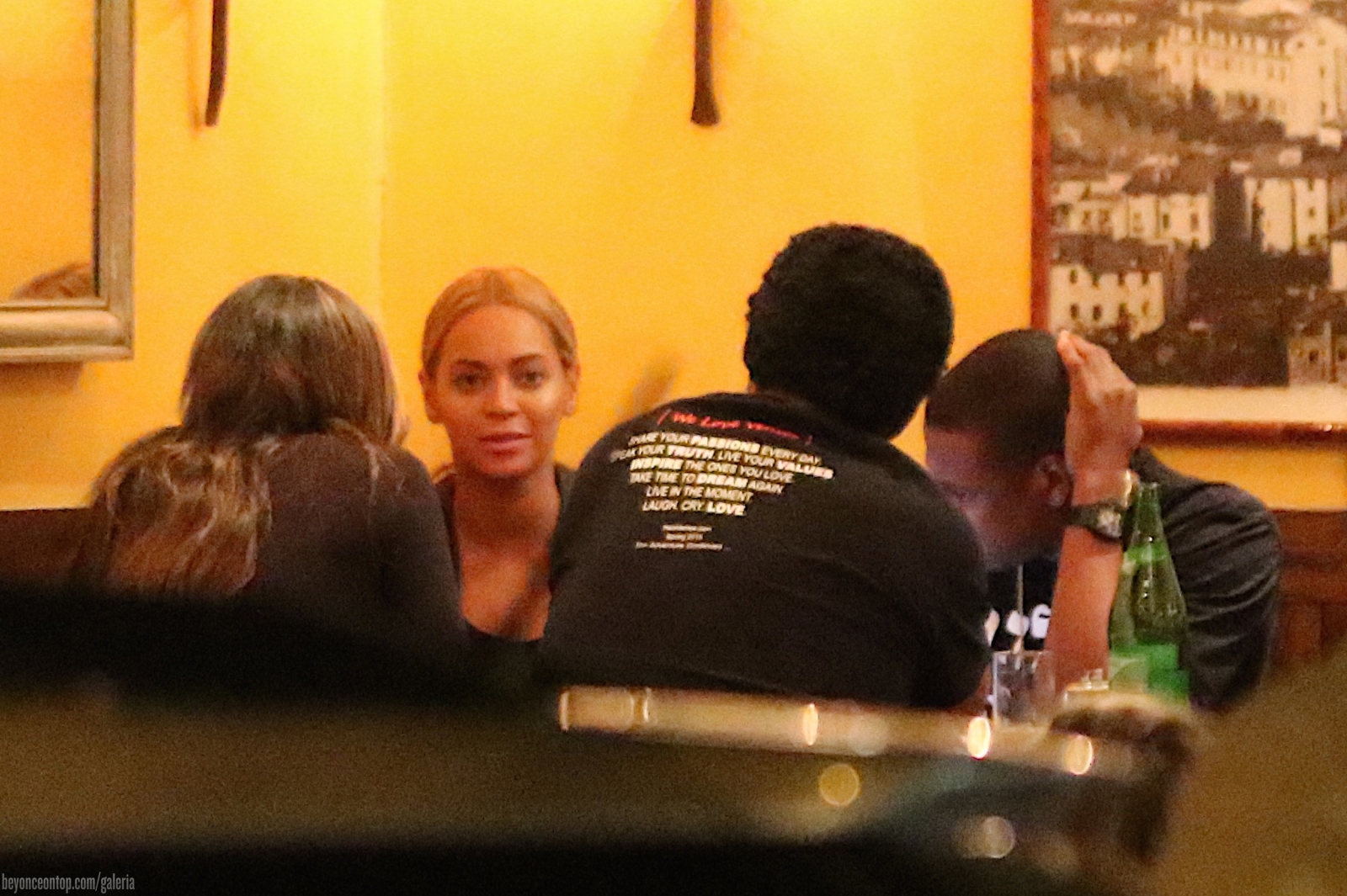 Beyonc&eacute; jantou com a fam&iacute;lia em Nova Iorque