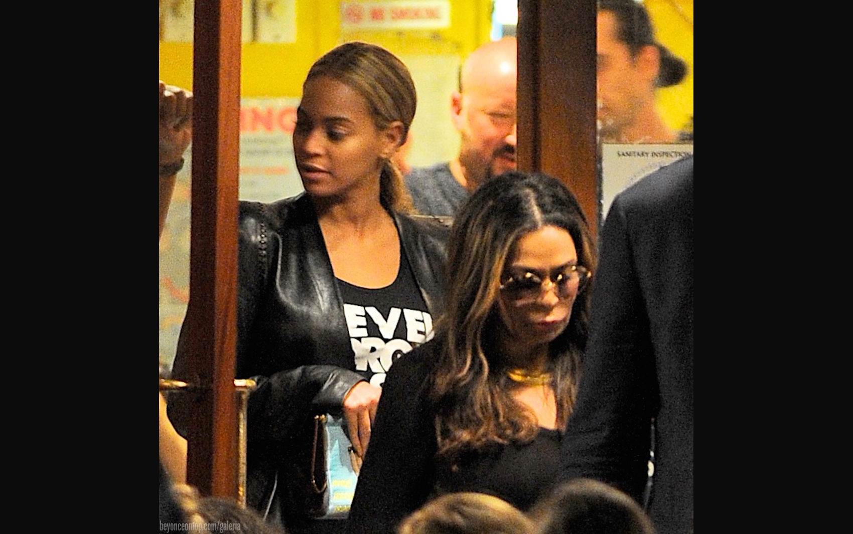 Beyonc&eacute; jantou com a fam&iacute;lia em Nova Iorque