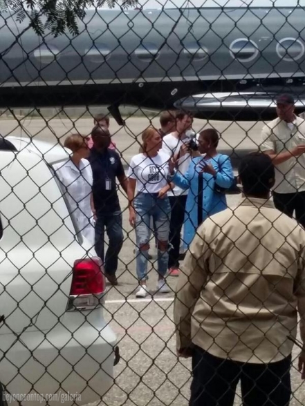 Beyonc&eacute; visitou o Haiti para acompanhar o progresso do terremoto de 2010