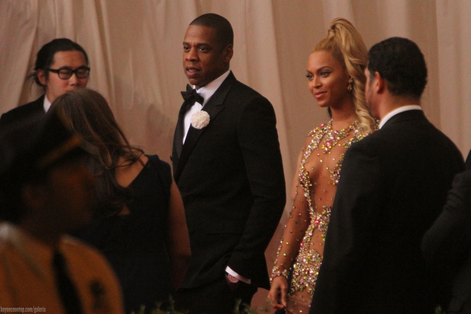 Beyonc&eacute; e Jay Z no MET Gala 2015