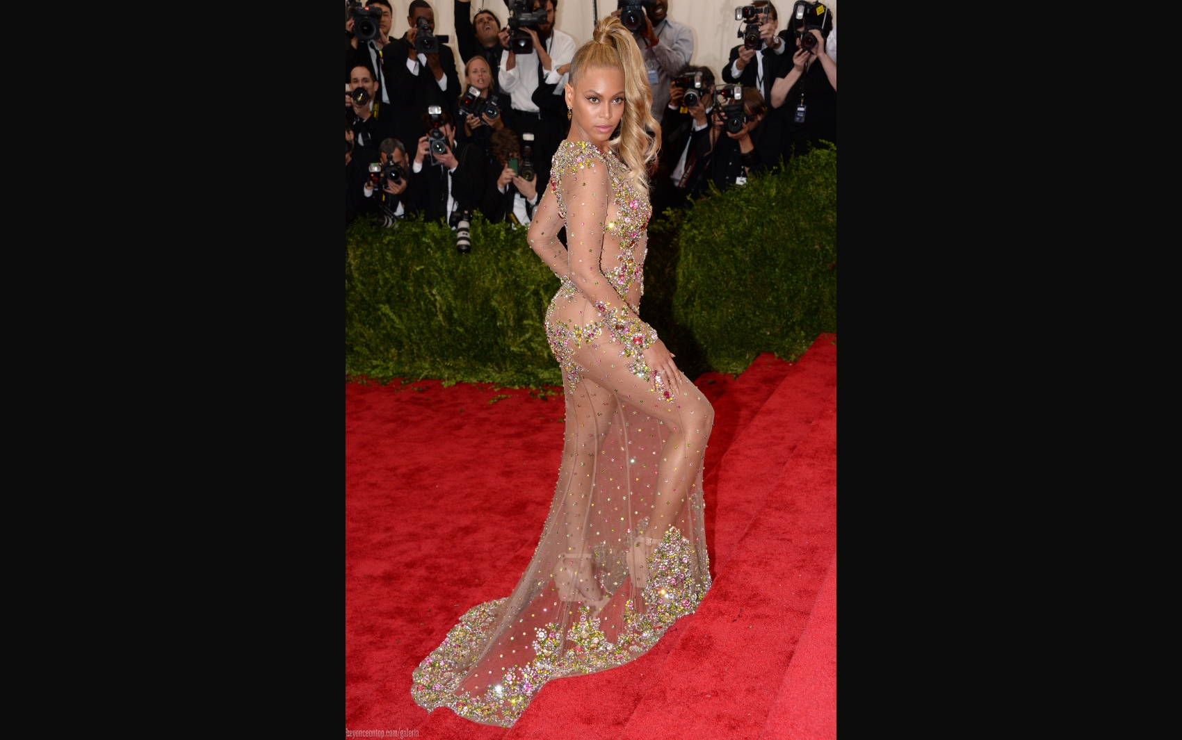 Beyonc&eacute; no MET Gala 2015