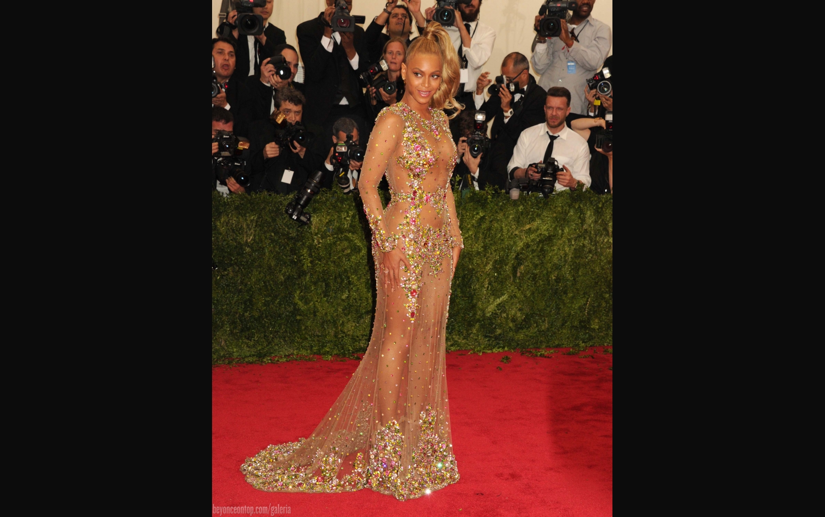 Beyonc&eacute; no MET Gala 2015