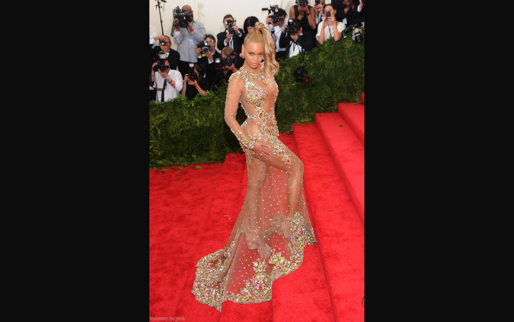 Beyonc&eacute; no MET Gala 2015