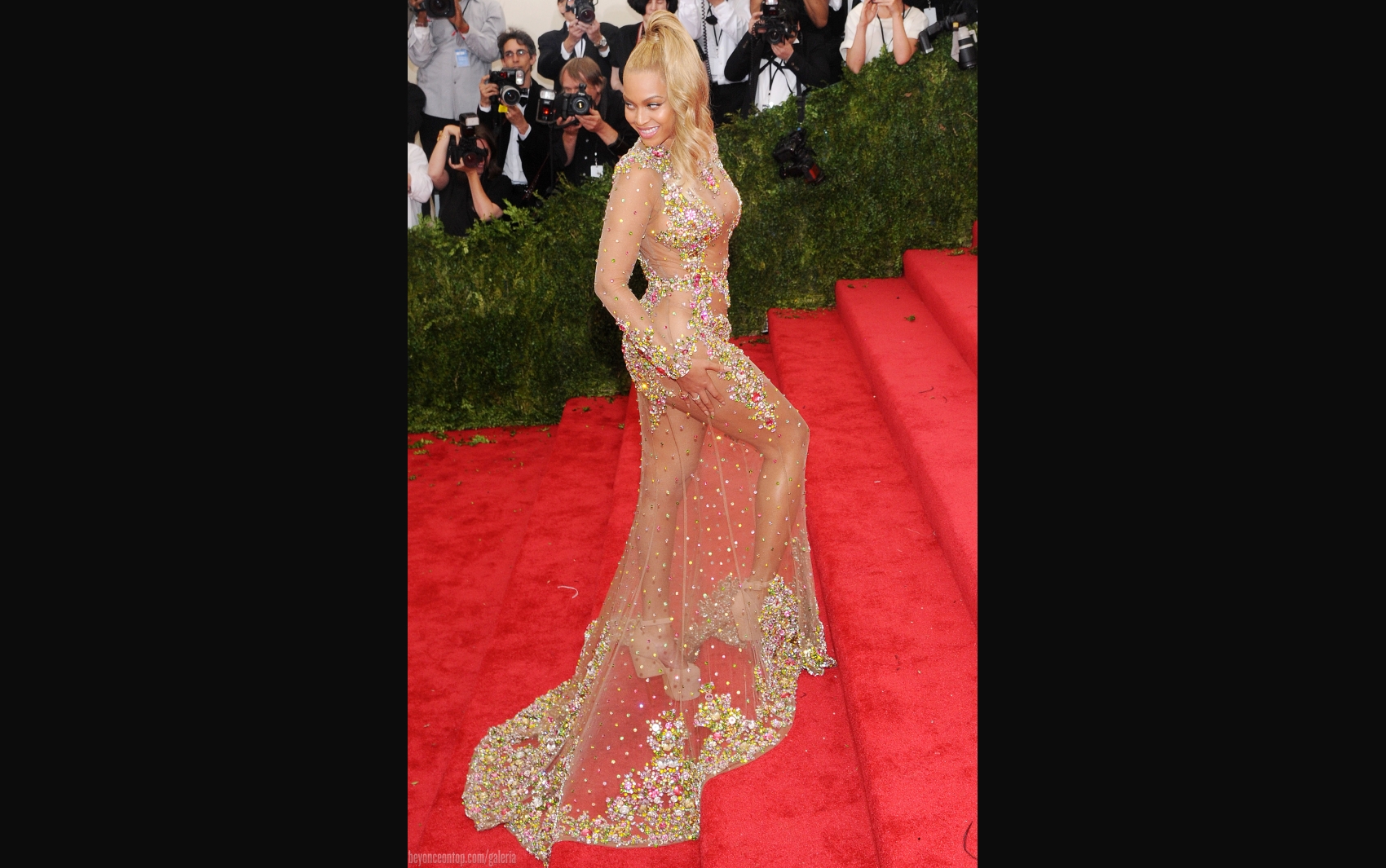 Beyonc&eacute; no MET Gala 2015