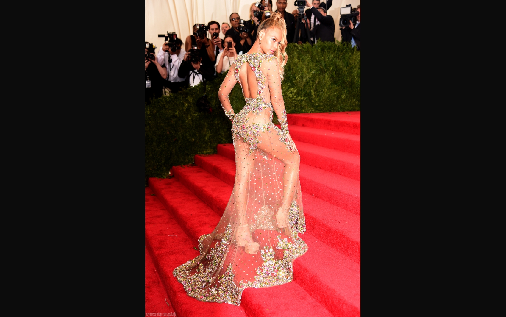 Beyonc&eacute; no MET Gala 2015