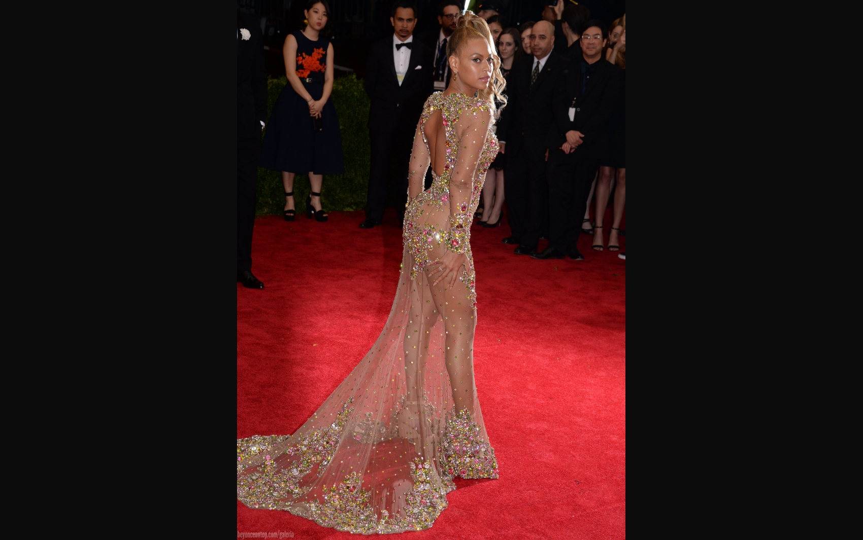 Beyonc&eacute; no MET Gala 2015