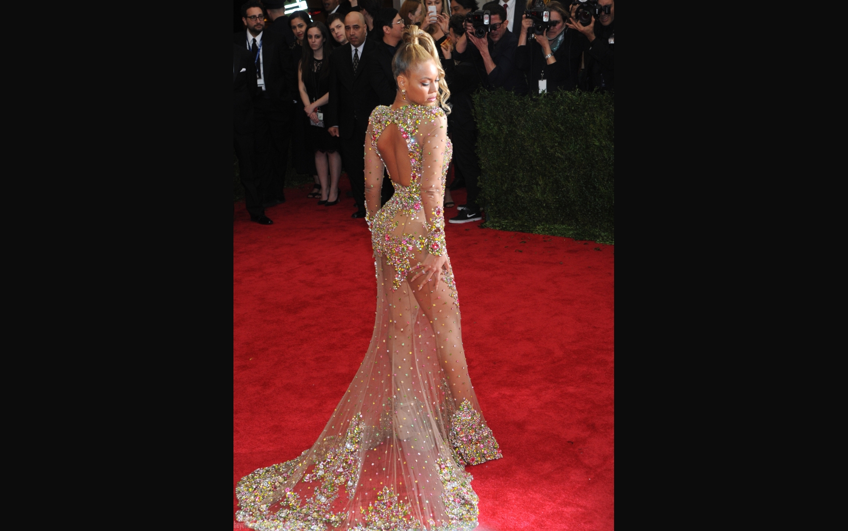 Beyonc&eacute; no MET Gala 2015