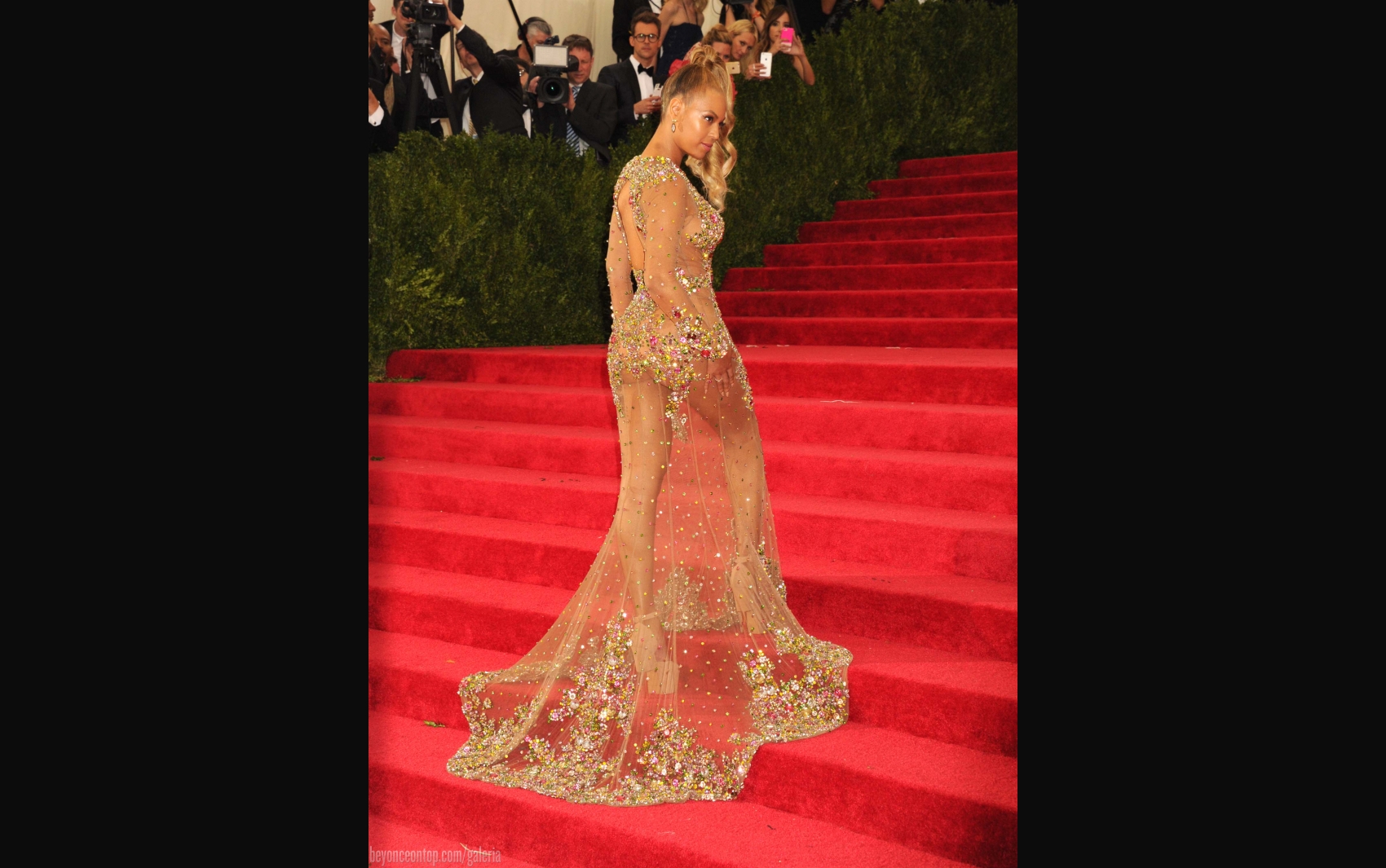 Beyonc&eacute; no MET Gala 2015