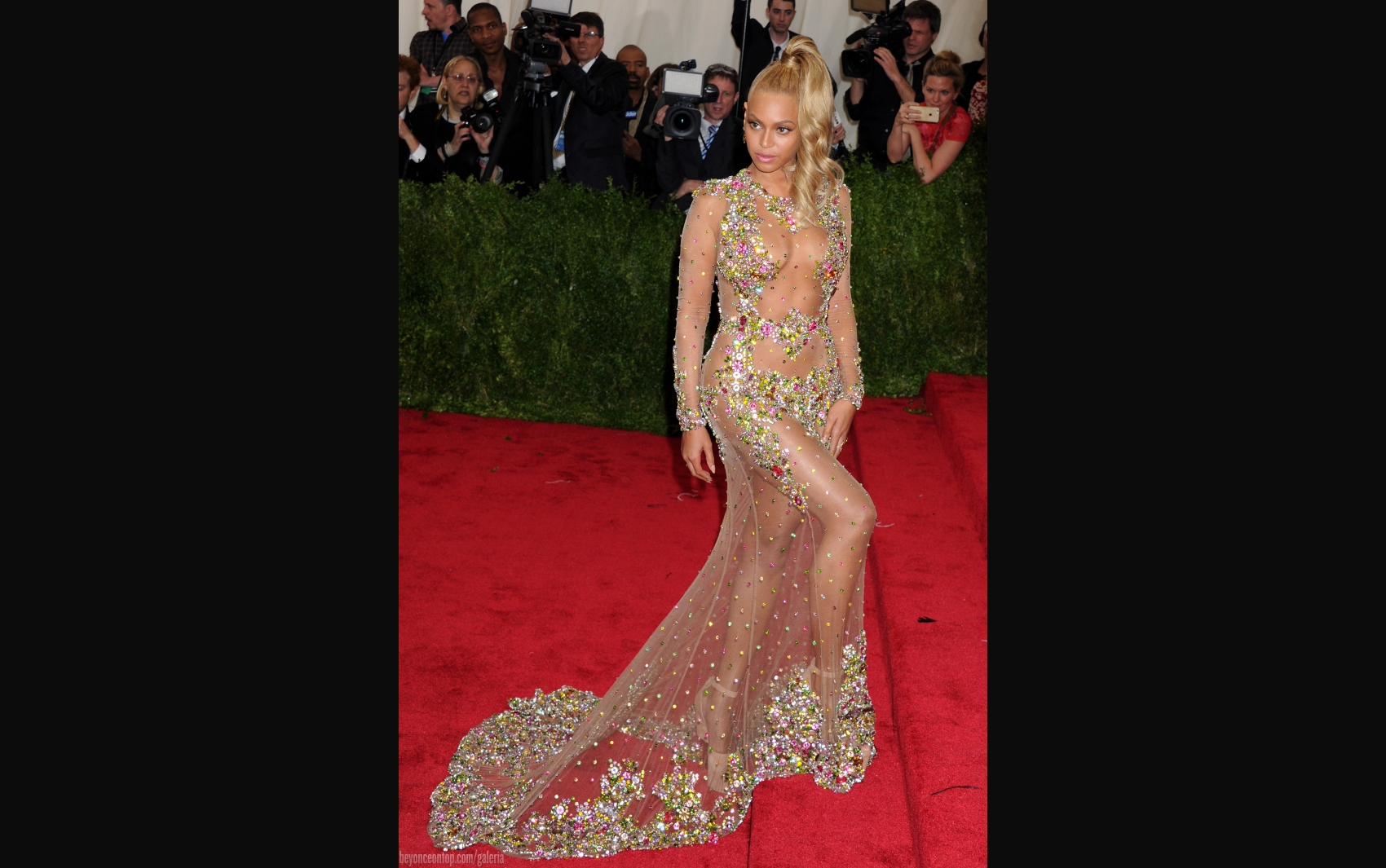 Beyonc&eacute; no MET Gala 2015