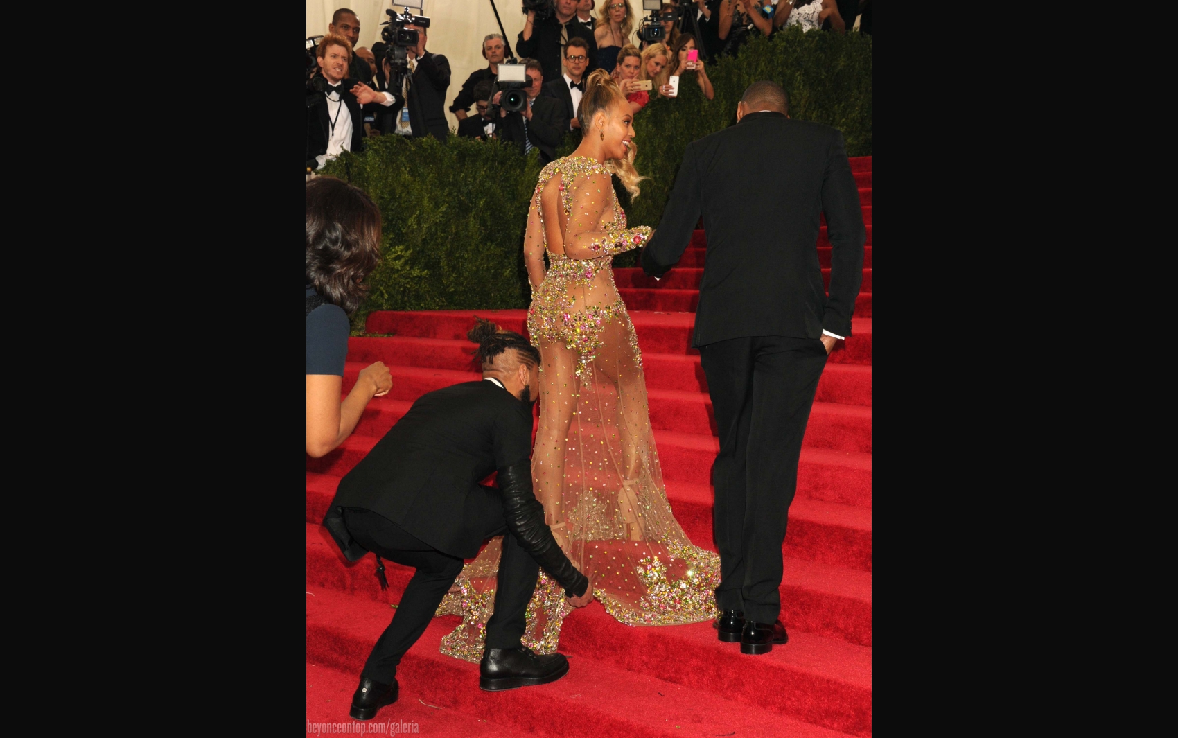 Beyonc&eacute; no MET Gala 2015