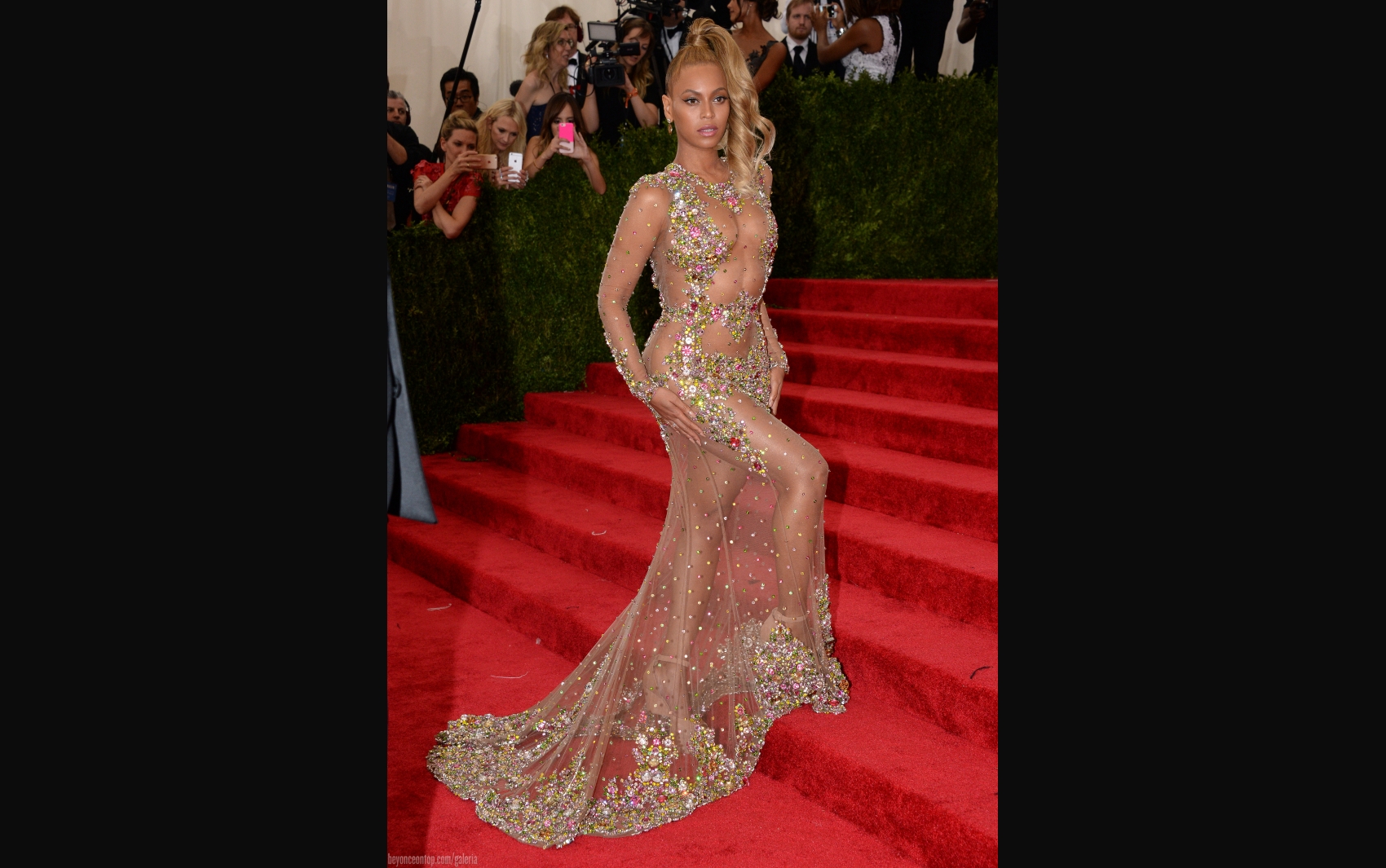 Beyonc&eacute; no MET Gala 2015