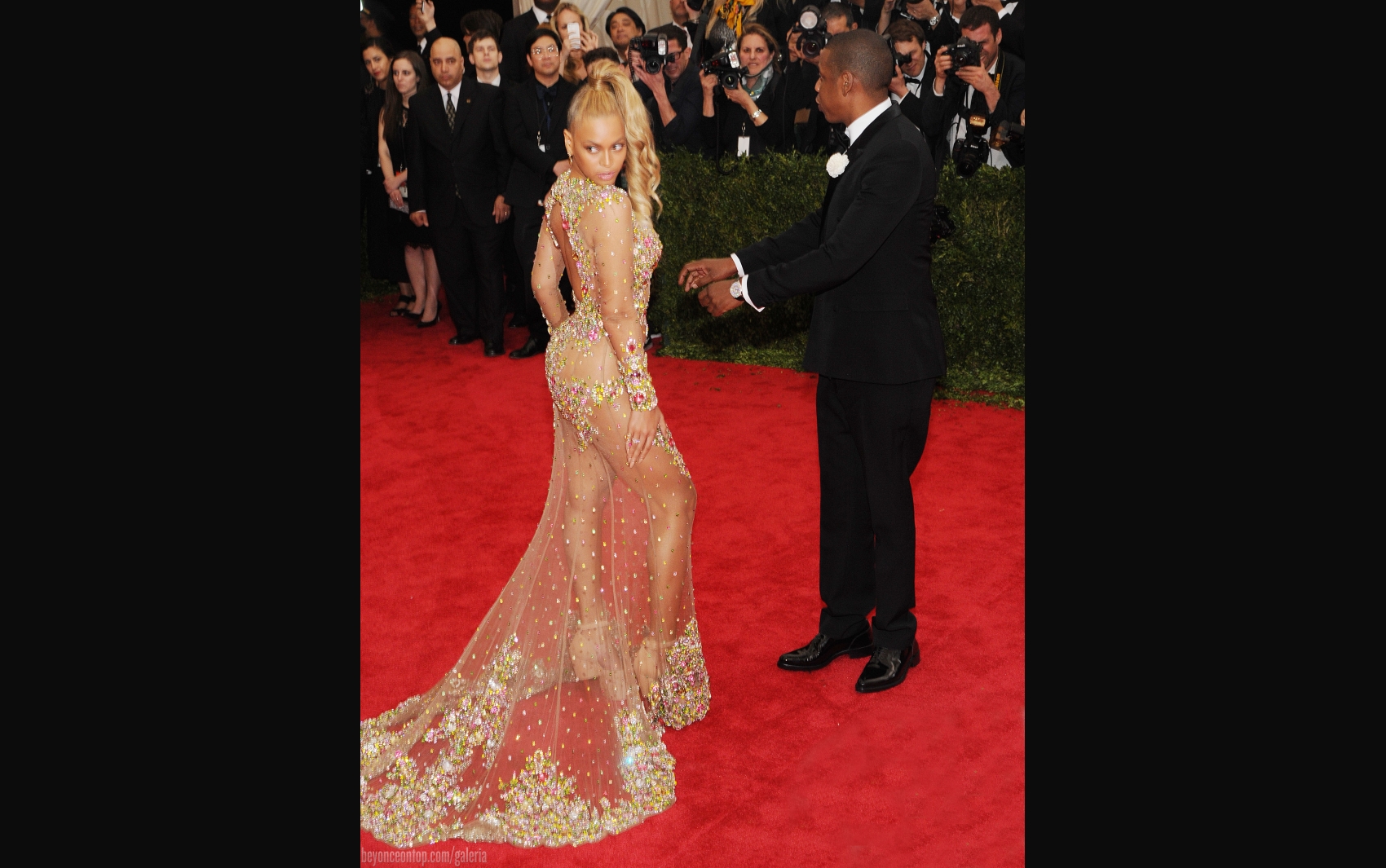 Beyonc&eacute; no MET Gala 2015