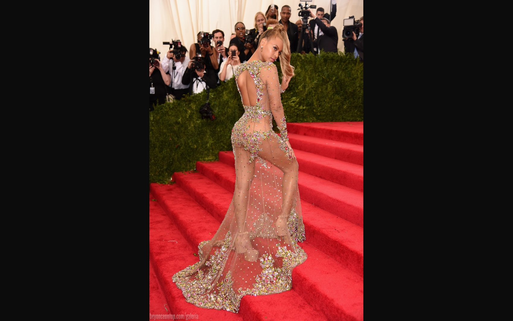 Beyonc&eacute; no MET Gala 2015