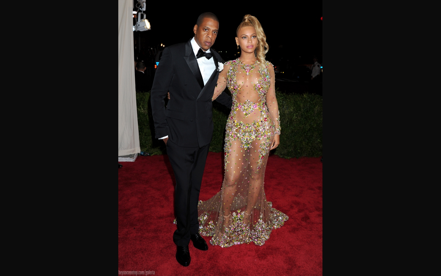 Beyonc&eacute; e Jay Z no MET Gala 2015