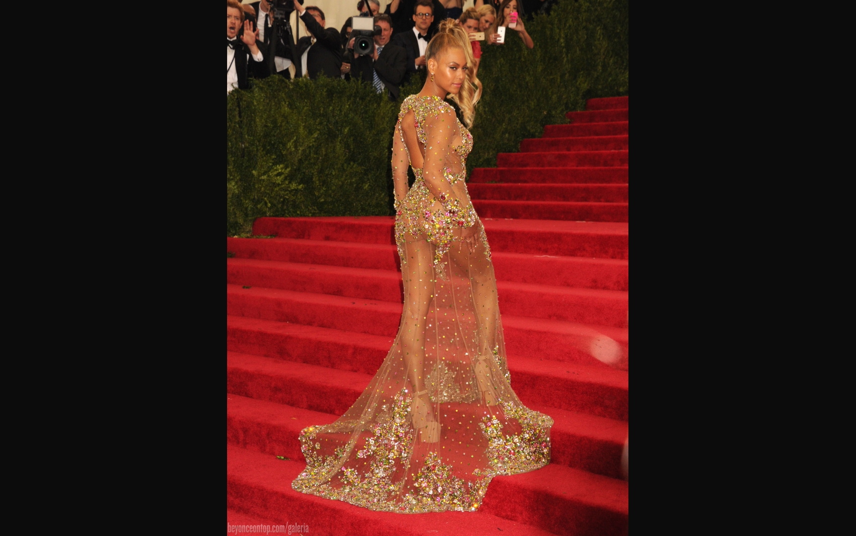 Beyonc&eacute; no MET Gala 2015