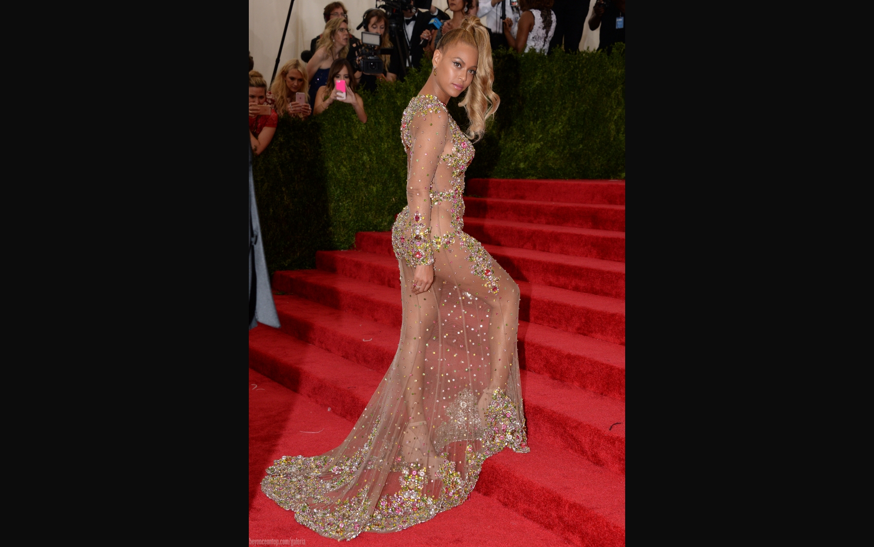 Beyonc&eacute; no MET Gala 2015