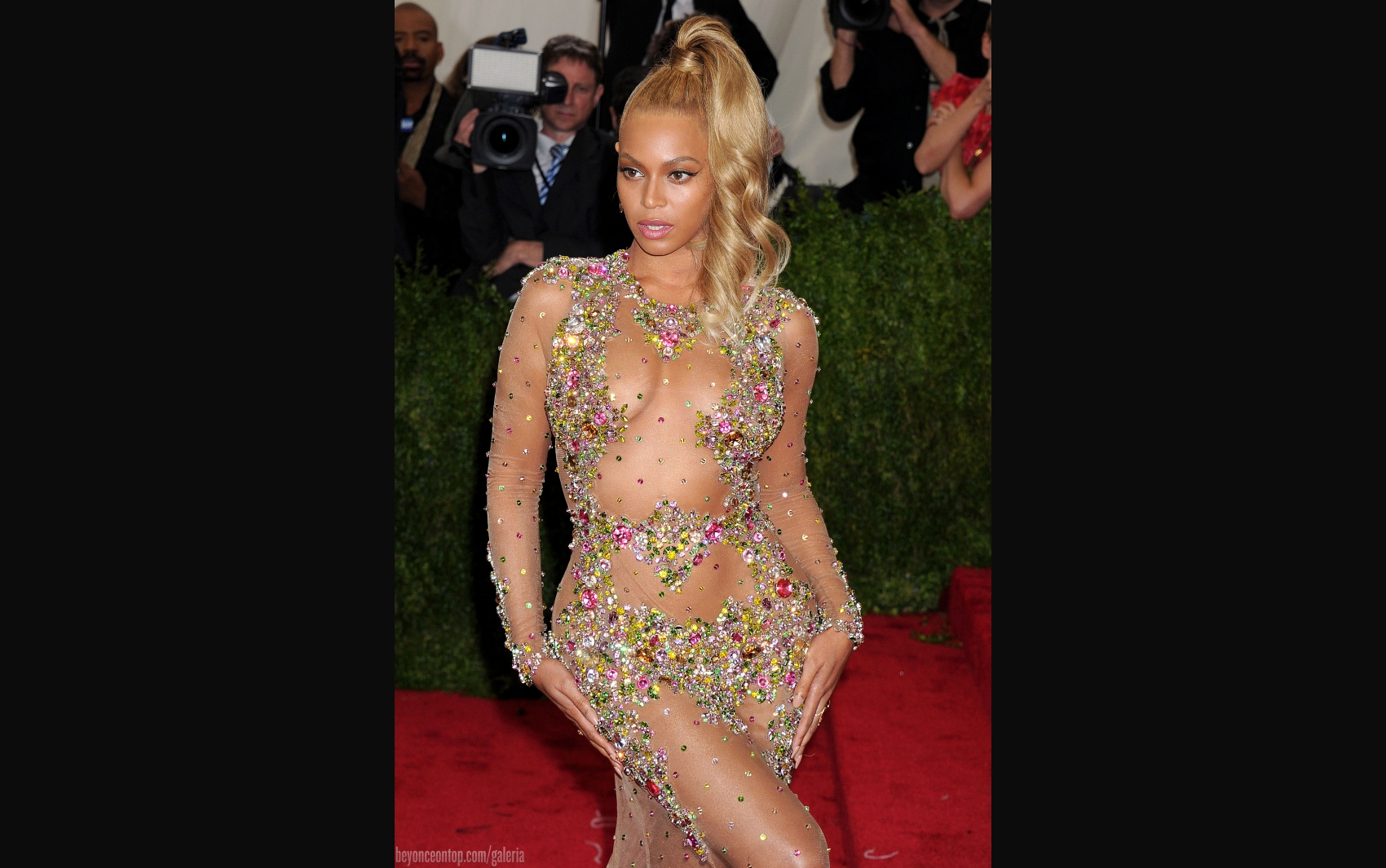 Beyonc&eacute; no MET Gala 2015