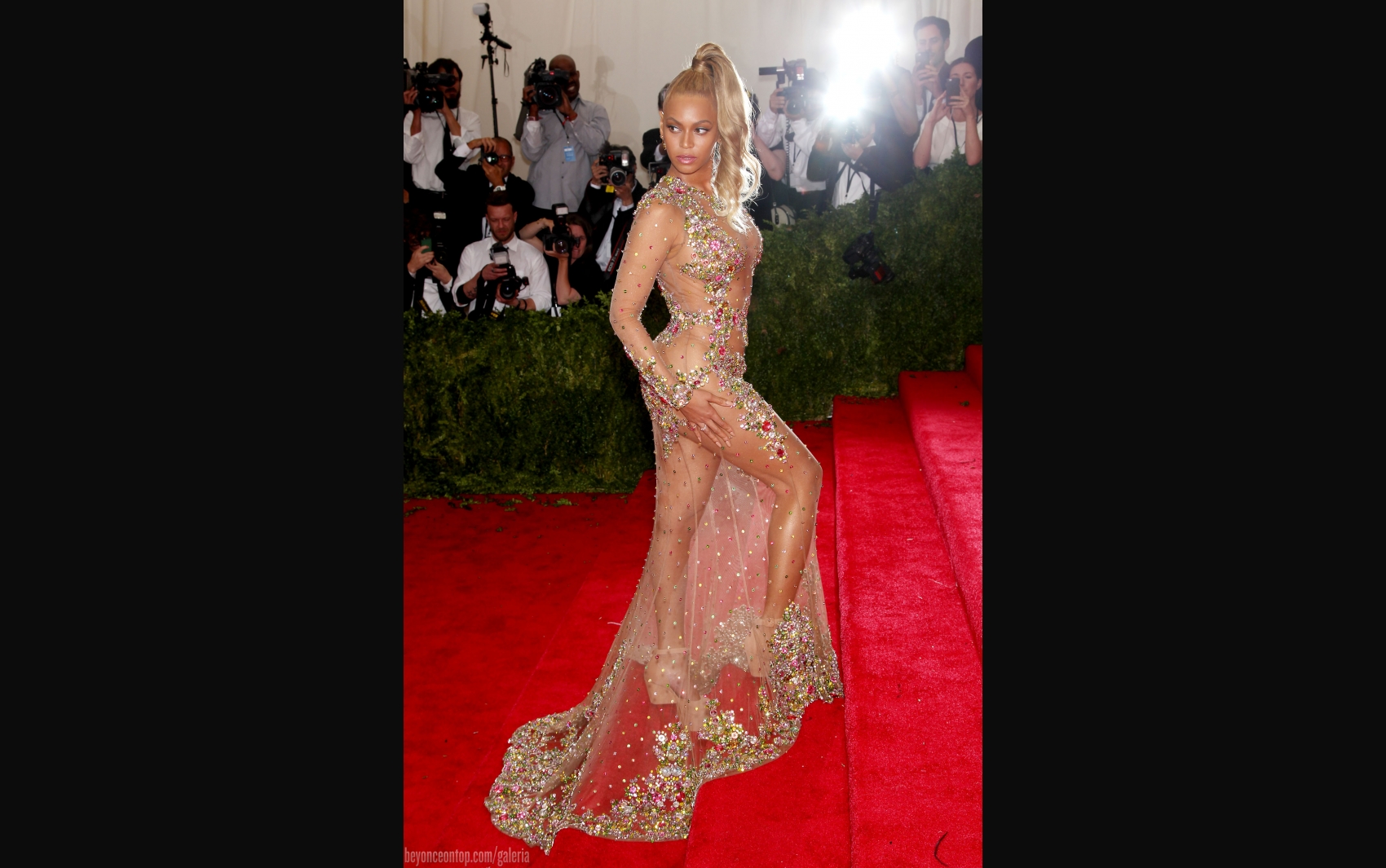 Beyonc&eacute; no MET Gala 2015