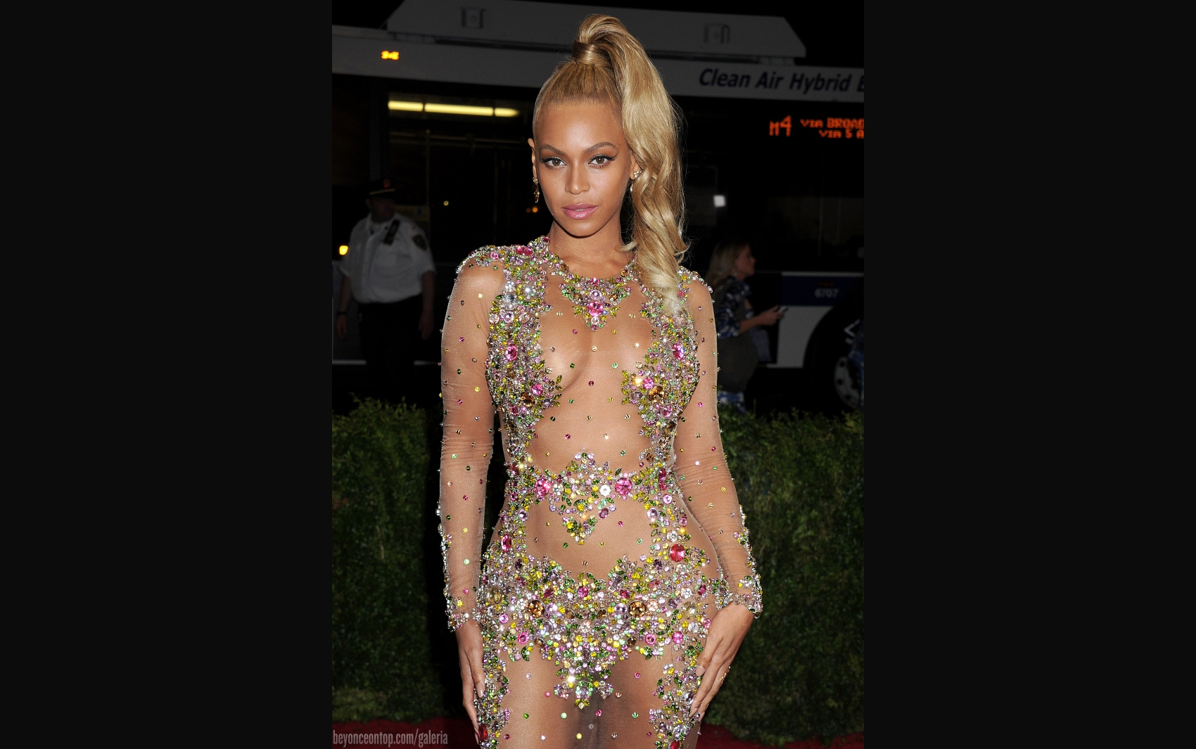 Beyonc&eacute; no MET Gala 2015