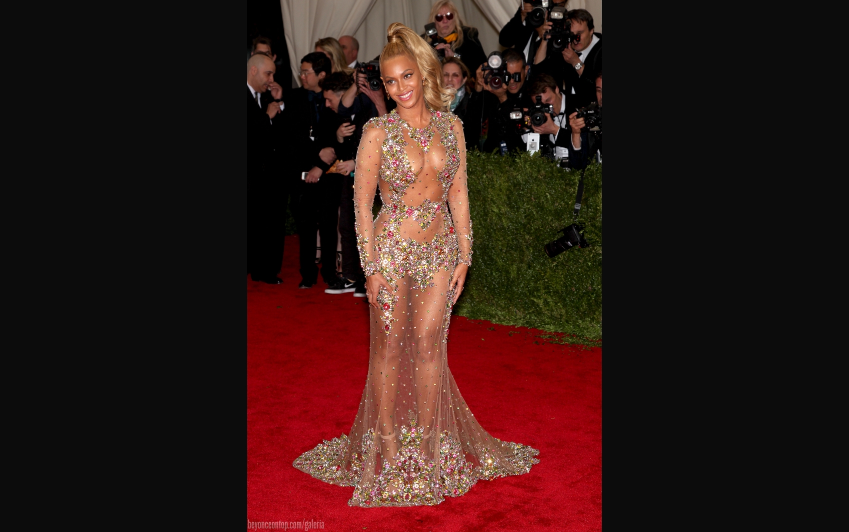 Beyonc&eacute; no MET Gala 2015