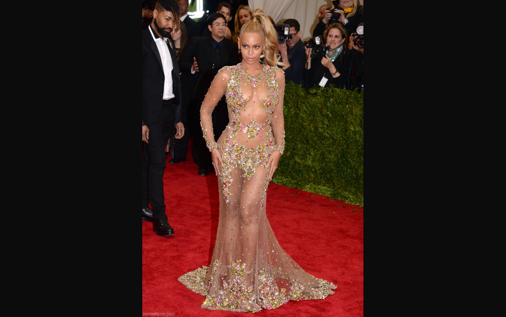 Beyonc&eacute; no MET Gala 2015