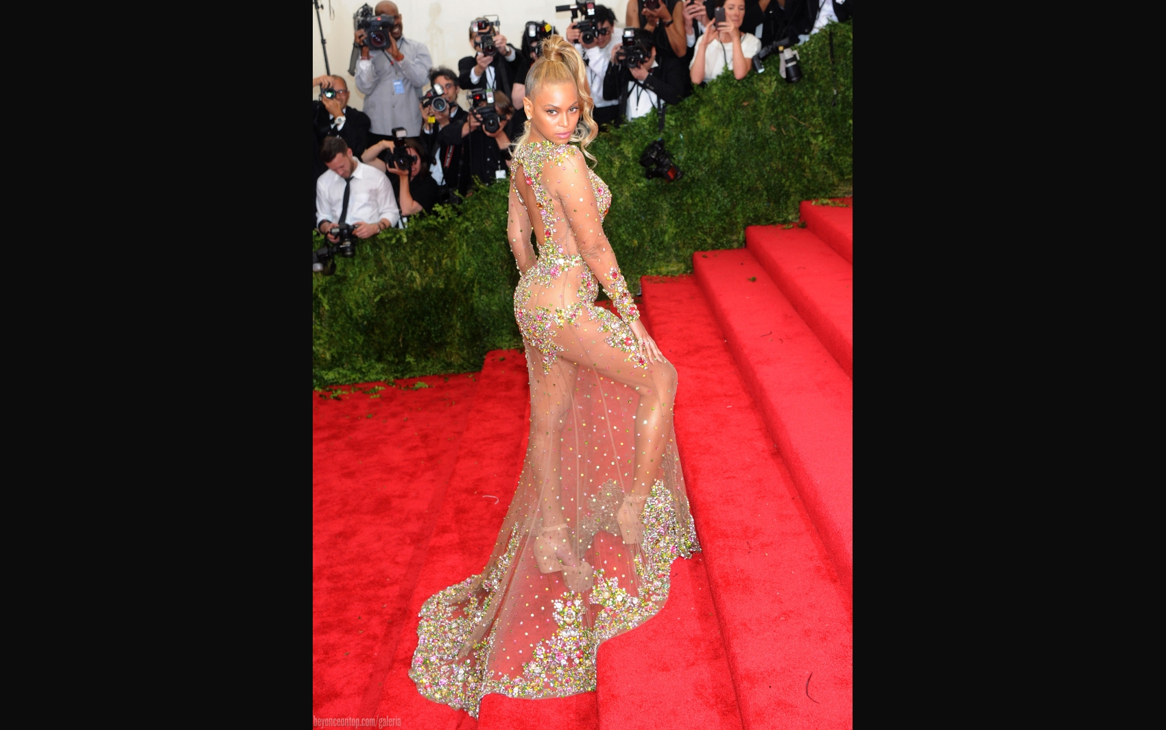 Beyonc&eacute; no MET Gala 2015