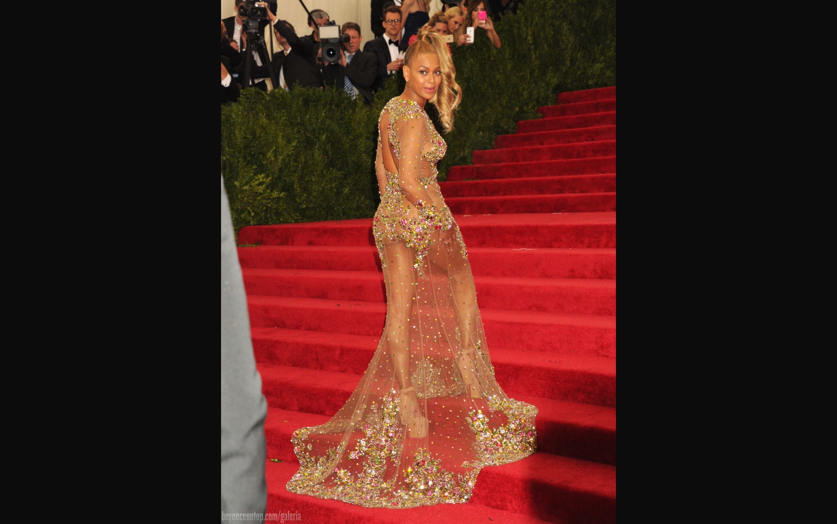 Beyonc&eacute; no MET Gala 2015