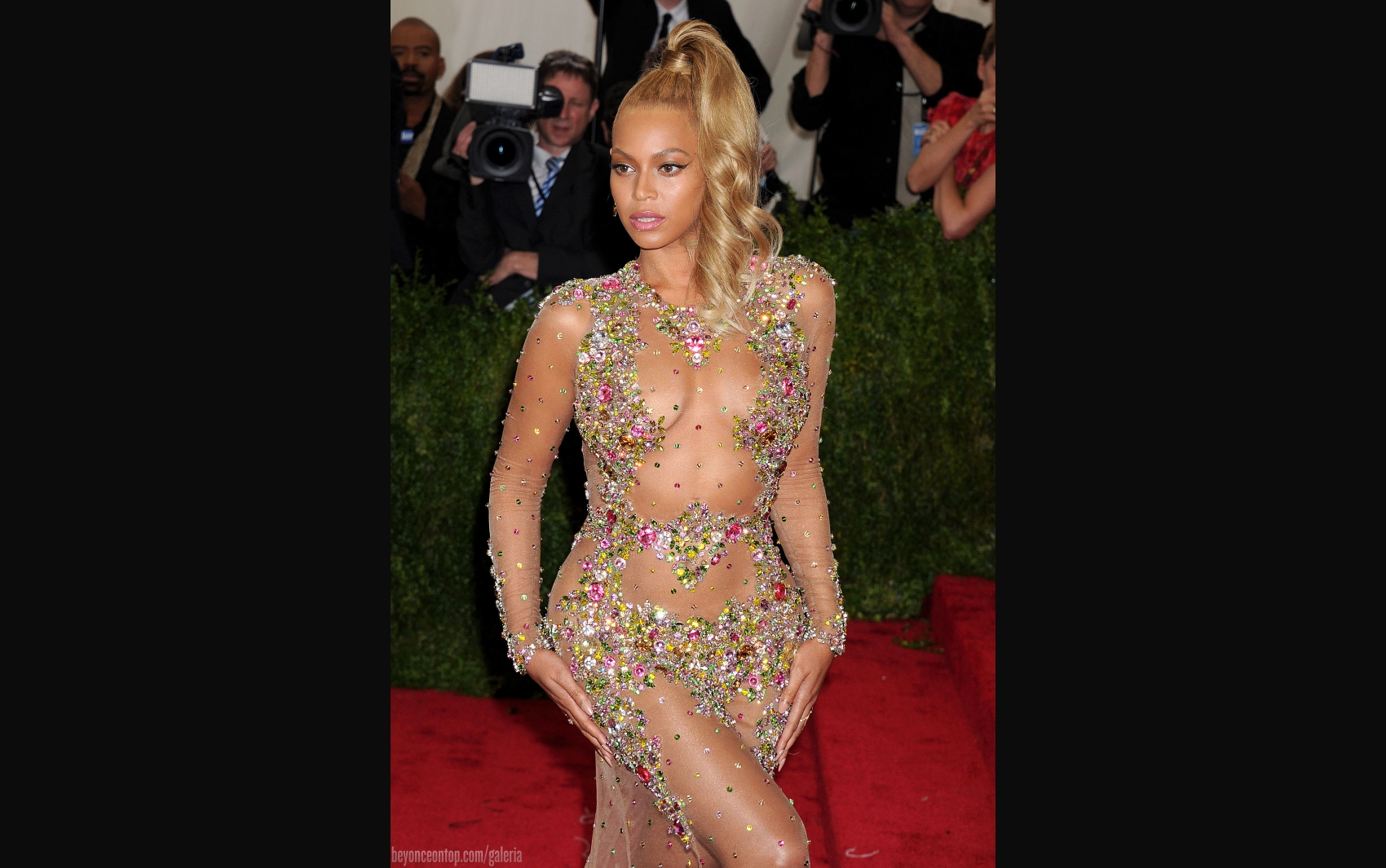 Beyonc&eacute; no MET Gala 2015