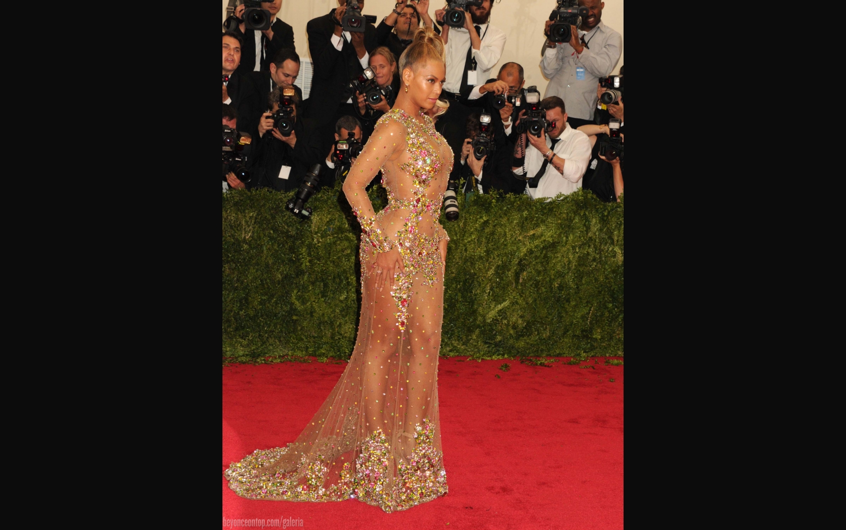 Beyonc&eacute; no MET Gala 2015