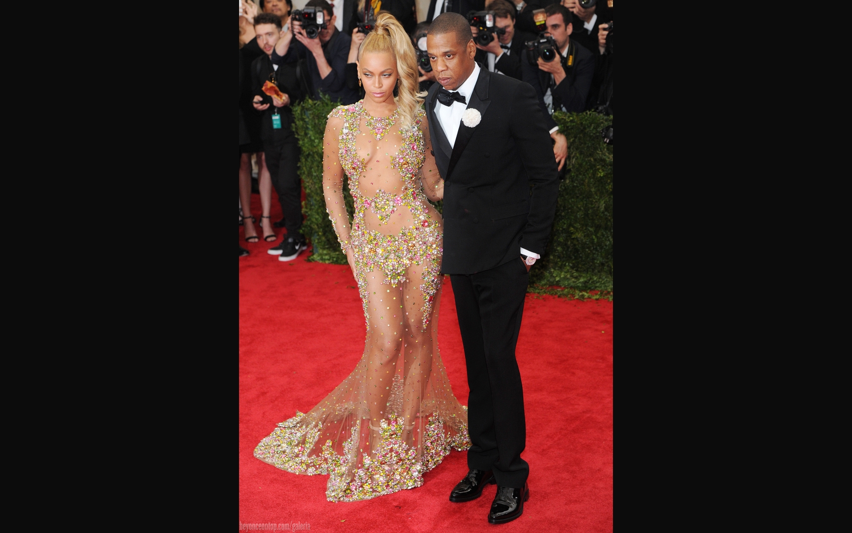 Beyonc&eacute; e Jay Z no MET Gala 2015