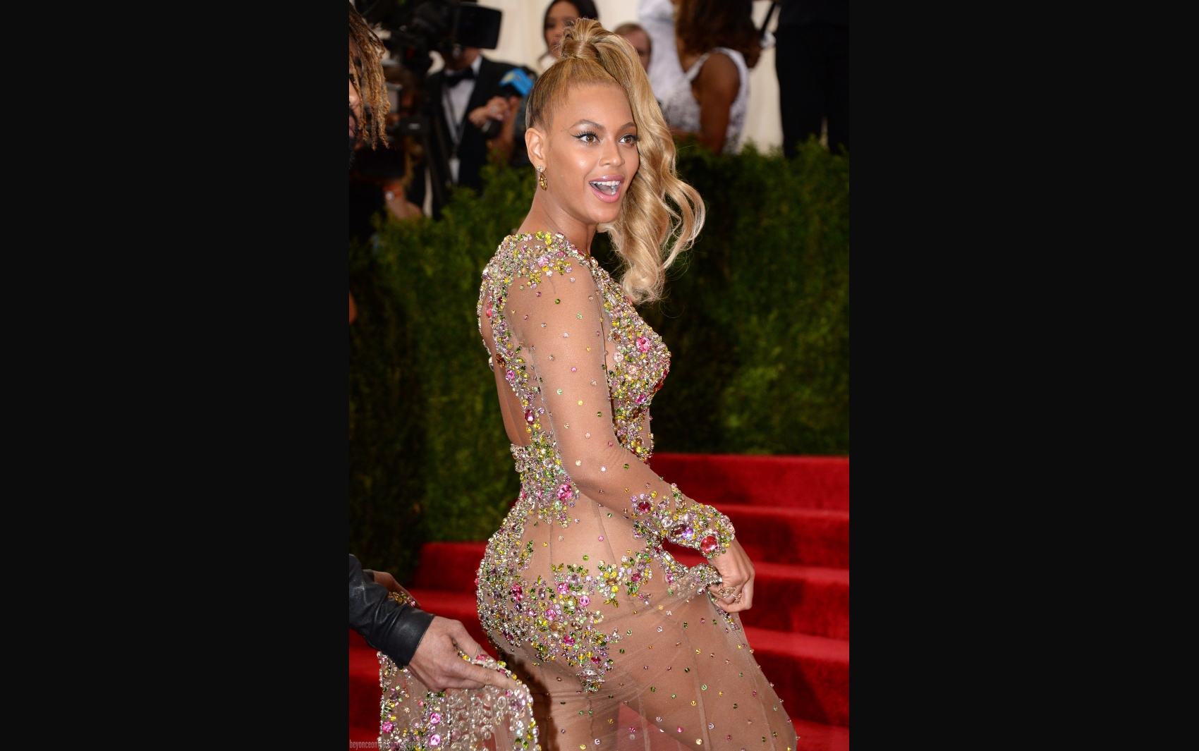Beyonc&eacute; no MET Gala 2015