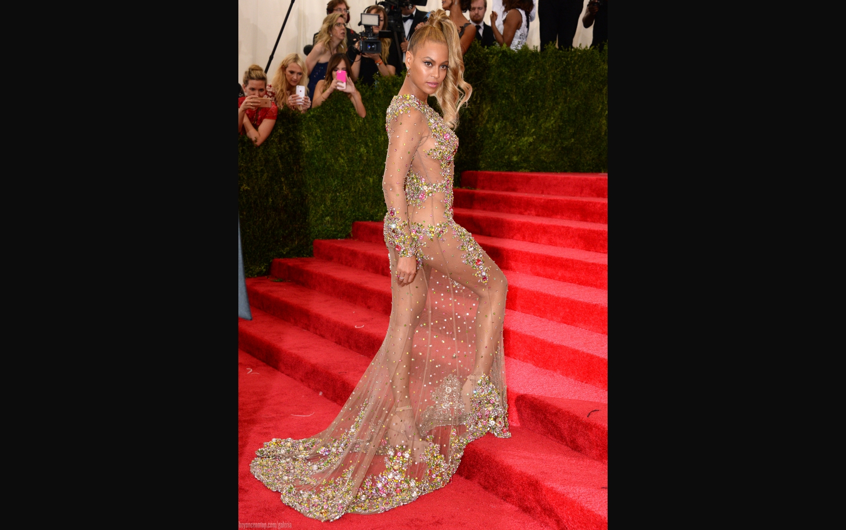 Beyonc&eacute; no MET Gala 2015