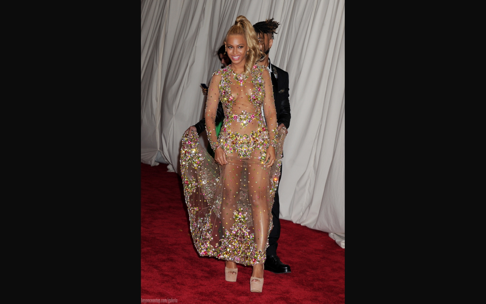 Beyonc&eacute; no MET Gala 2015
