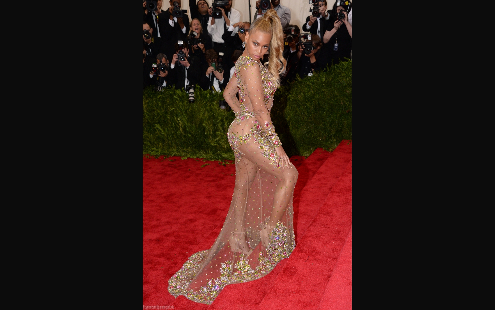 Beyonc&eacute; no MET Gala 2015