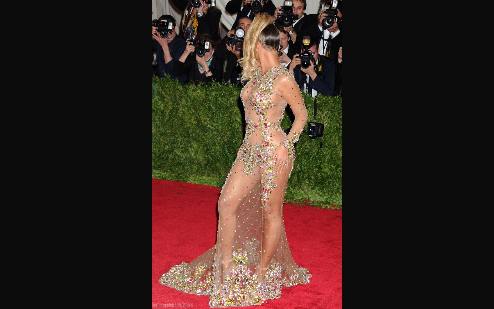 Beyonc&eacute; no MET Gala 2015