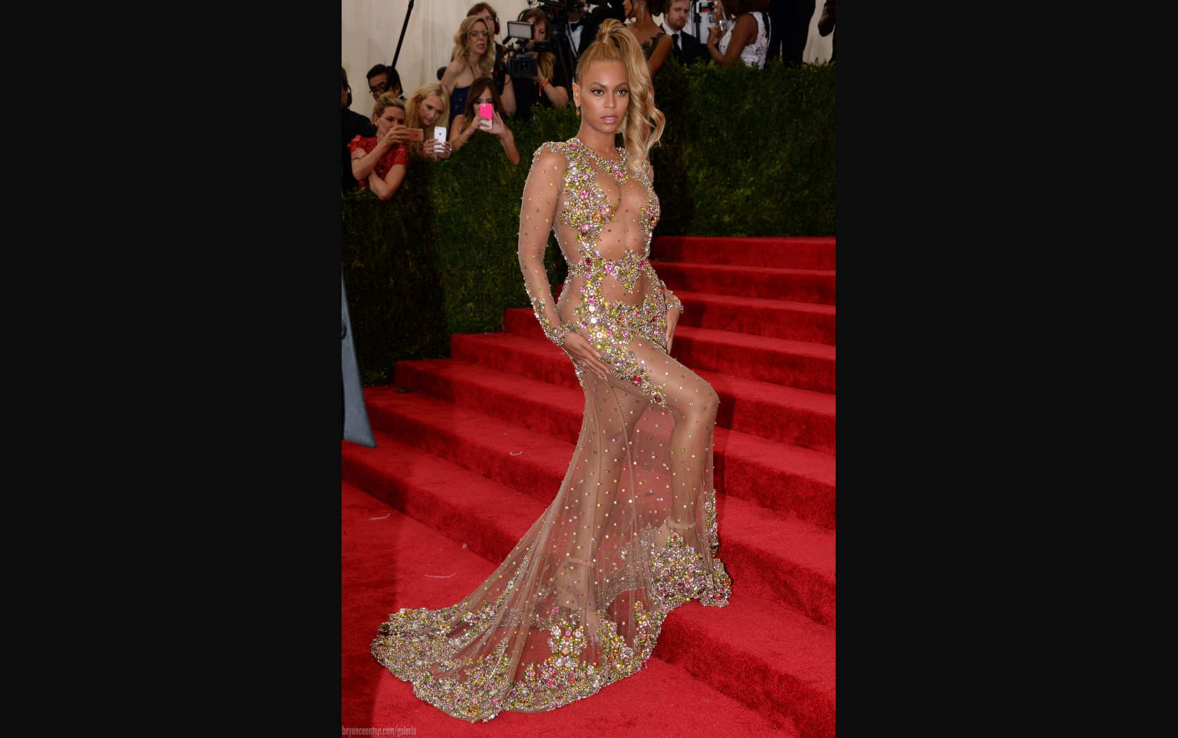 Beyonc&eacute; no MET Gala 2015